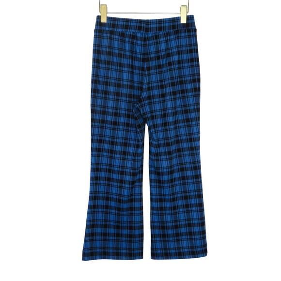 Wild Fable Blue Plaid Wide Leg Pants Size Small 28" - Picture 2 of 6
